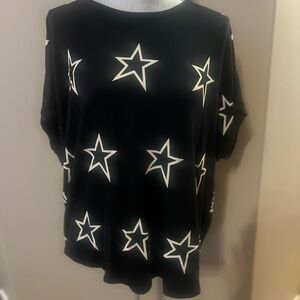 Buffalo David Bitton French Terry “Superstars” short sleeve top